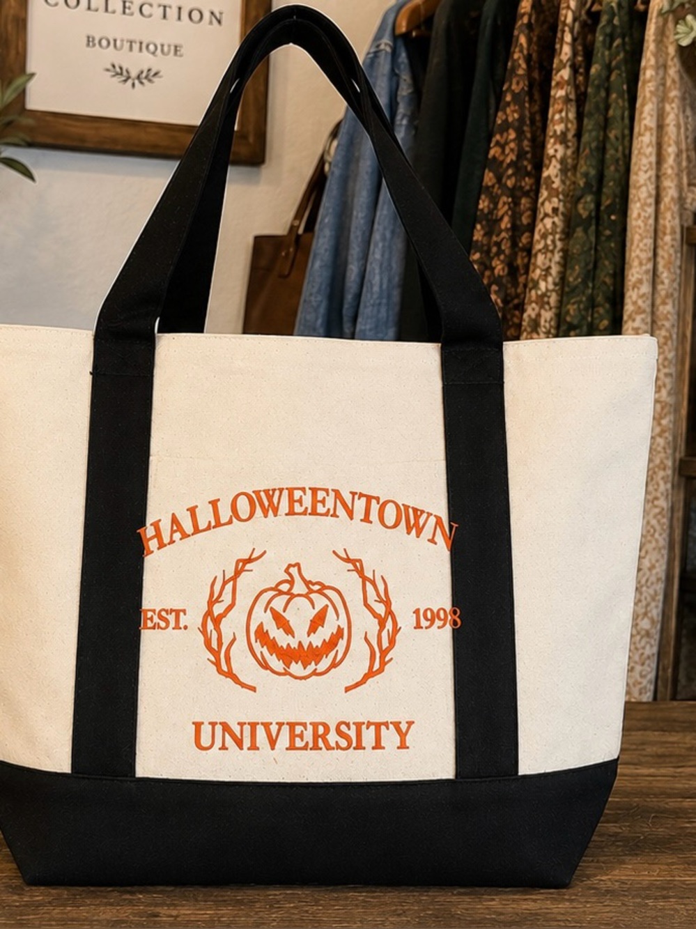 🎃 NEW HalloweenTown University Tote Bag 🎃